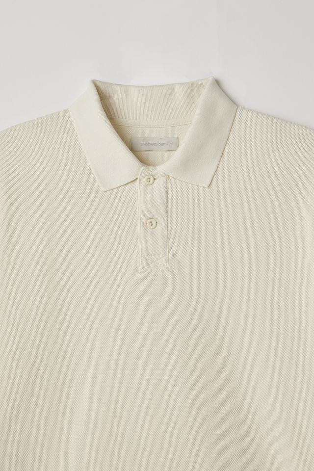 Standard Cloth Baggy Pique Polo Shirt #3