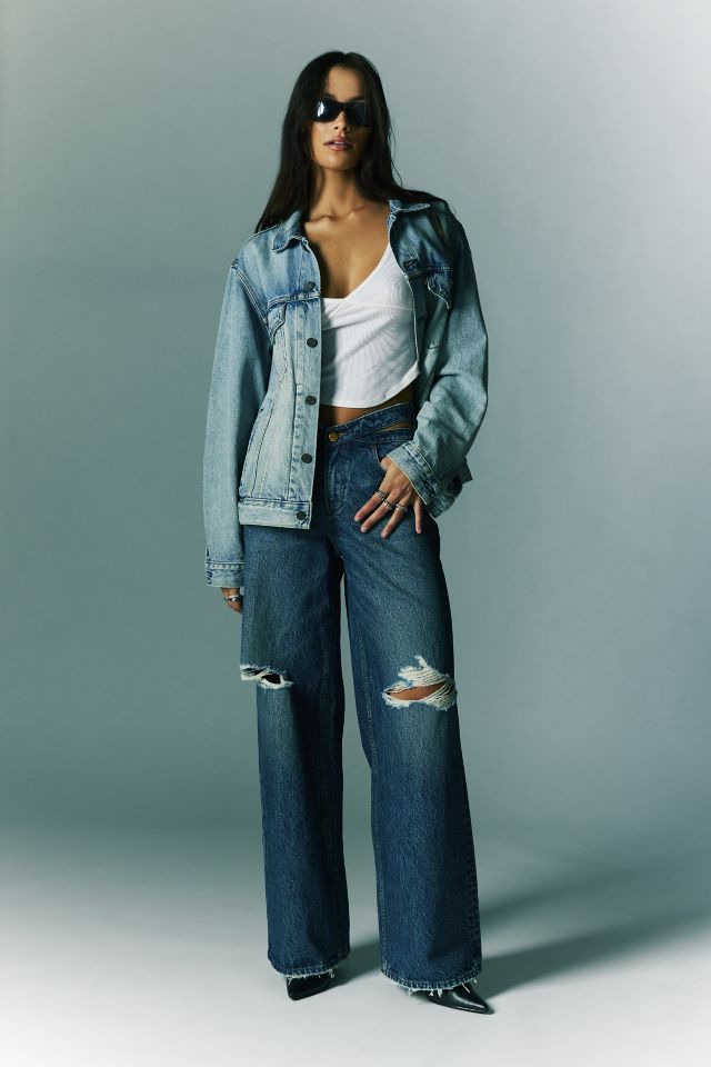 Miss Sixty Cutout Straight-Leg Jean | Urban Outfitters