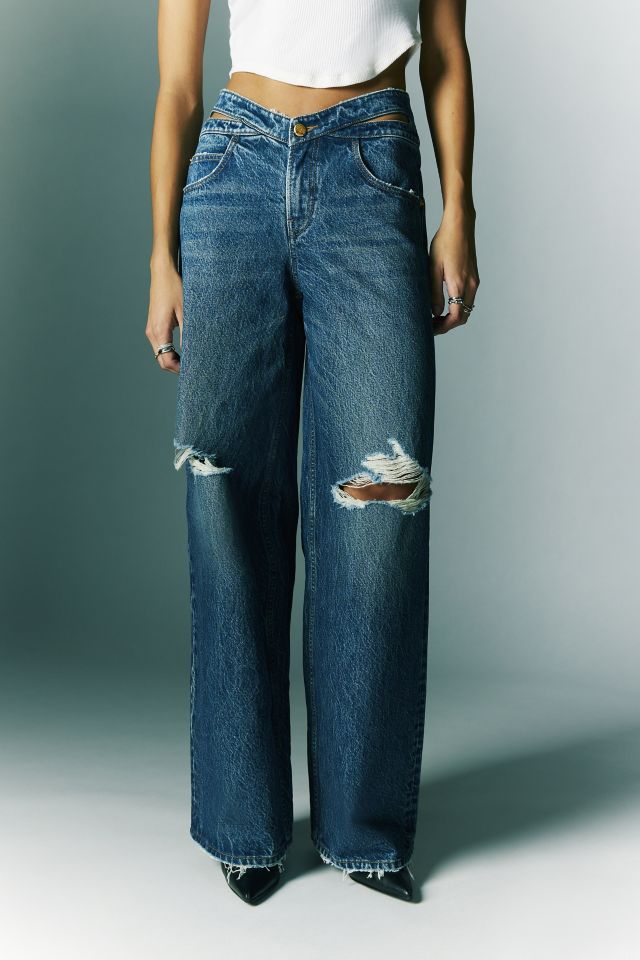 Miss Sixty Cutout Straight-Leg Jean #3