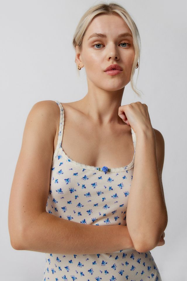 Out From Under Sweet Dreams Floral Mini Dress #4