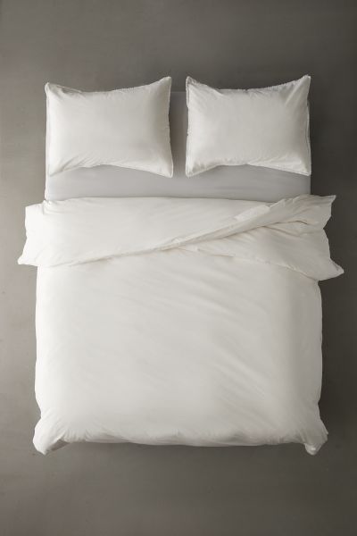 Breezy Cotton Percale Tassel Duvet Cover
