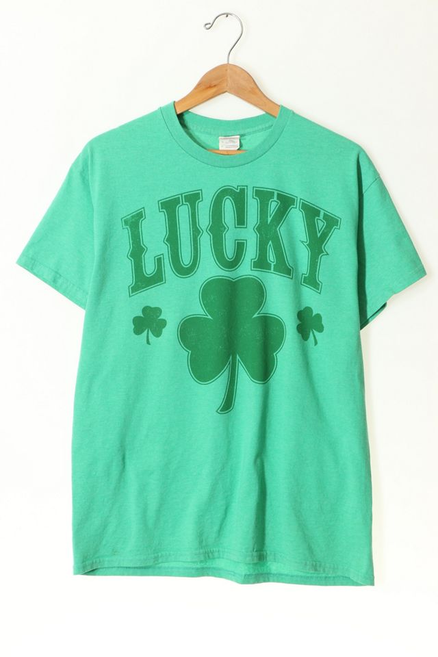 Vintage Lucky Shamrock Clover Tshirt Urban Outfitters