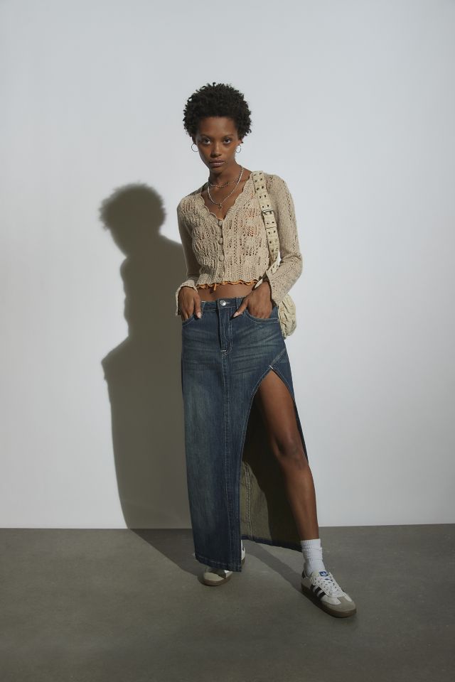 LoveShackFancy Lavette Pointelle Cardigan #1