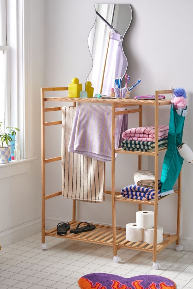 Rolling storage deals shelves