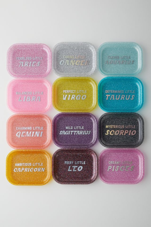 Golden Gems Graphic Printed Zodiac Tray #4