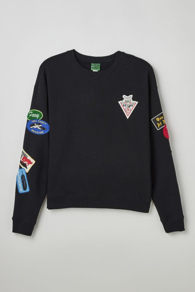 GUESS ORIGINALS X Market Crew Neck Sweatshirt