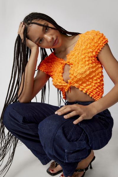 URBAN OUTFITTERS PUCKER UP VEST TOP 