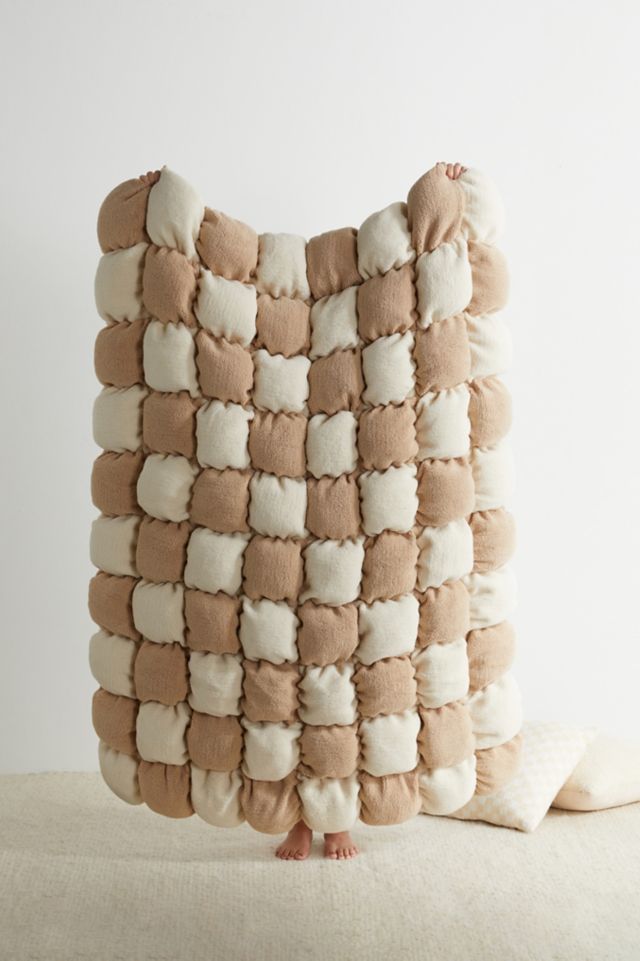Marshmallow Cloud Fleece Throw Blanket #2