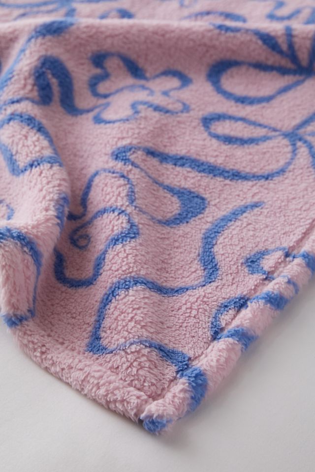 Printed Super Plush Throw Blanket Urban Outfitters