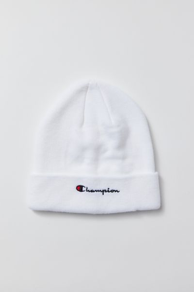 Champion Uo Exclusive Beanie In White At Urban Outfitters ModeSens