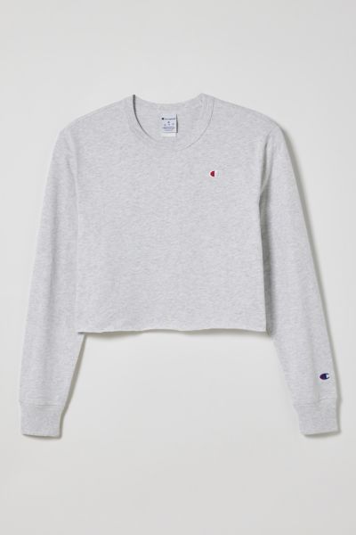 Champion UO Exclusive Cropped Long Sleeve Tee