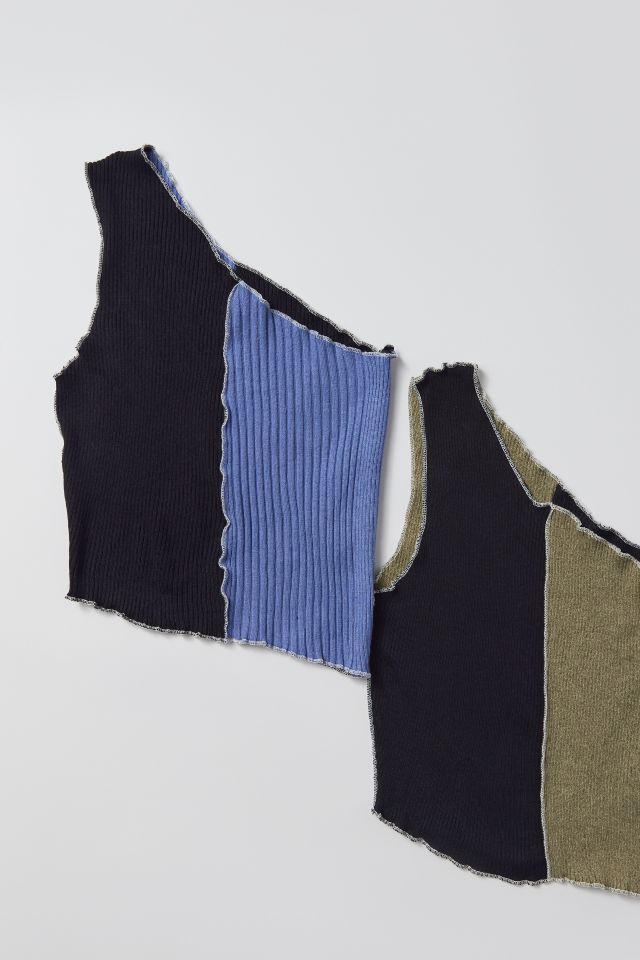 Haut Asymétrique Une Épaule Remade Urban Renewal #1