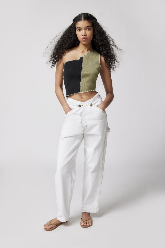 Haut Asymétrique Une Épaule Remade Urban Renewal #2