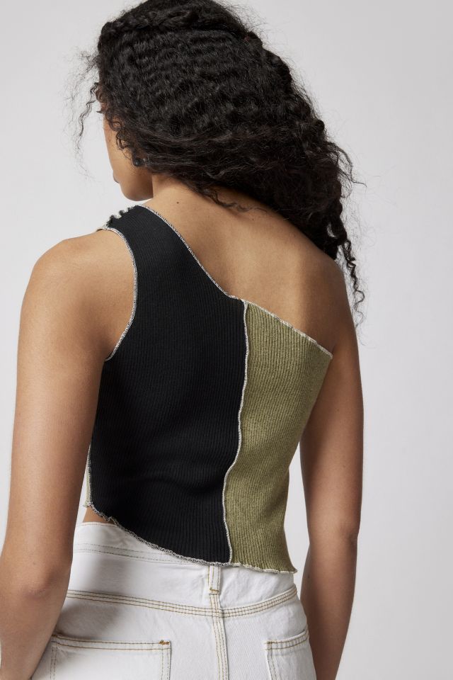 Haut Asymétrique Une Épaule Remade Urban Renewal #4