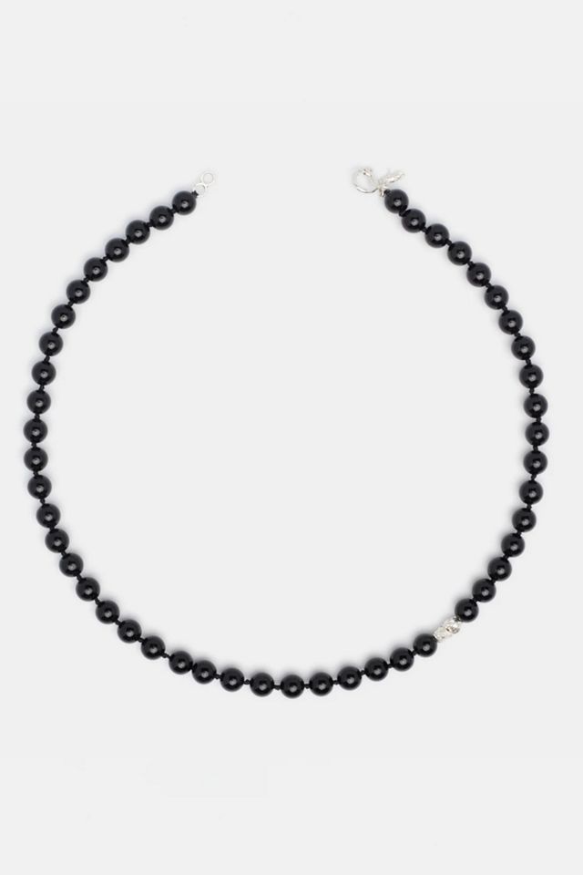 Deux Lions Jewelry Lorcyn Onyx Necklace | Urban Outfitters