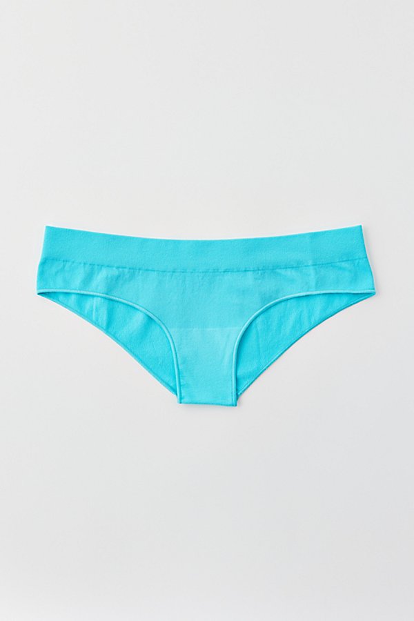 Out From Under Seamless Cheeky Undie In Turquoise, Women's At Urban Outfitters In Blue