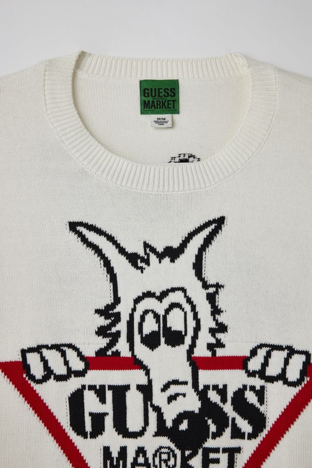 GUESS ORIGINALS X Market Crew Neck Sweater