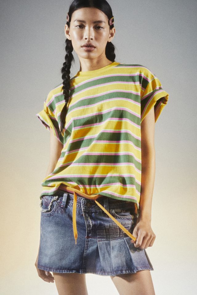 ‧˚₊*̥✧ jaded london razor skirt Jaded London Sinner Denim Mini Skirt | Urban Outfitters
