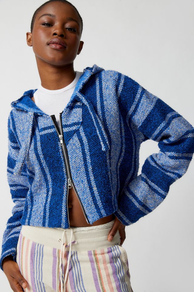 Urban Renewal Remade Full Zip Cropped Beach Jacket #2