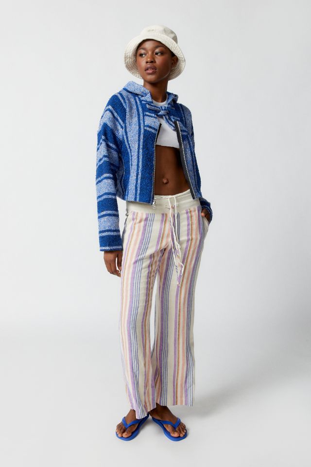 Urban Renewal Remade Full Zip Cropped Beach Jacket #5