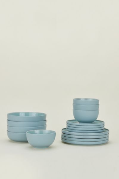 Hawkins New York Essential 16-piece Dinnerware Set In Blue