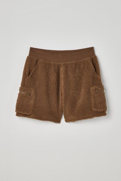 champion shorts womens brown