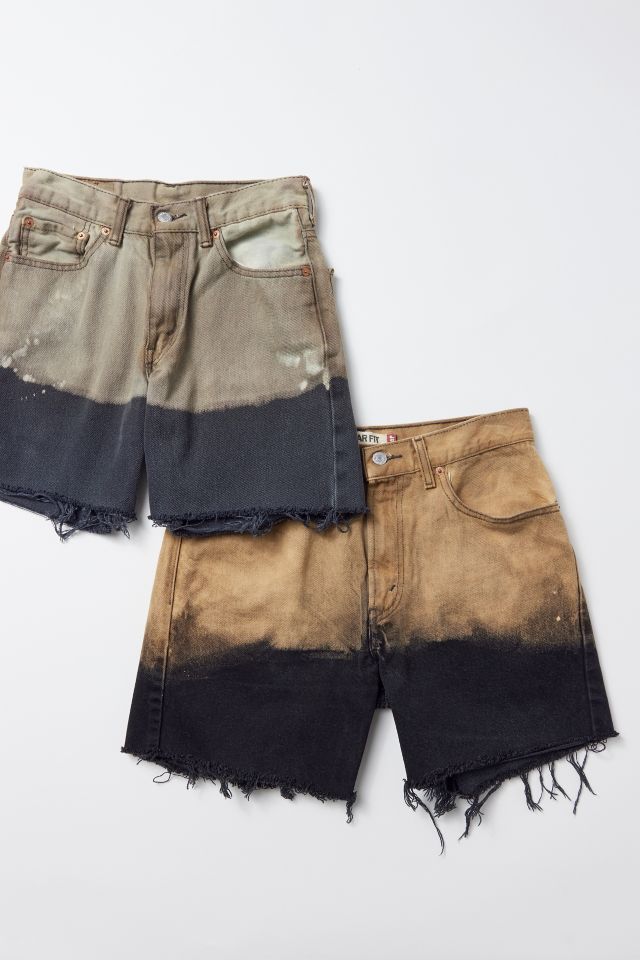 Urban Renewal Remade Bleach Dip Denim Short #1