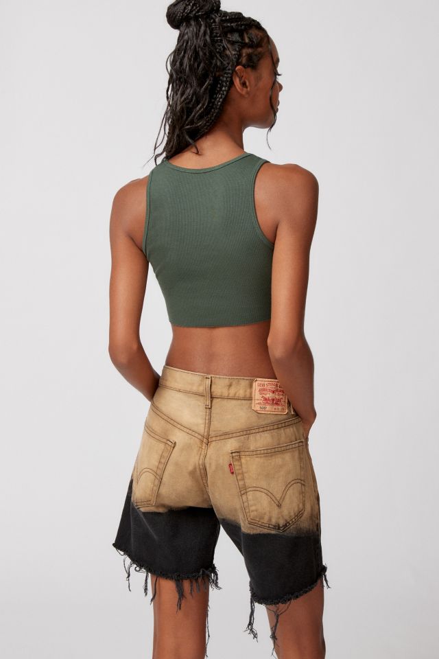 Urban Renewal Remade Bleach Dip Denim Short #5