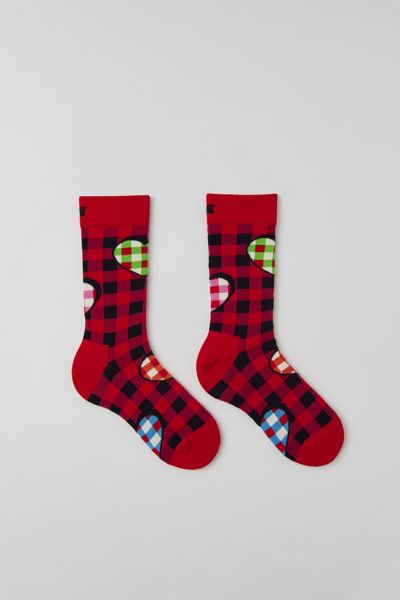 Happy Socks 1-pack Bauble Crew Sock Gift Box In Red, Women's At Urban Outfitters