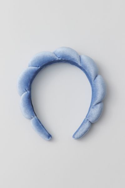 Urban Outfitters Spa Day Bubble Headband In Blue