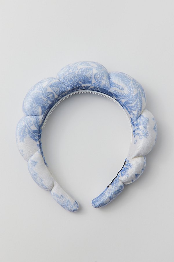 Urban Outfitters Spa Day Bubble Headband In Toile At