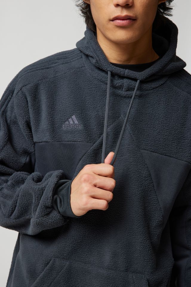 Adidas winterized outlet plush pullover hoodie