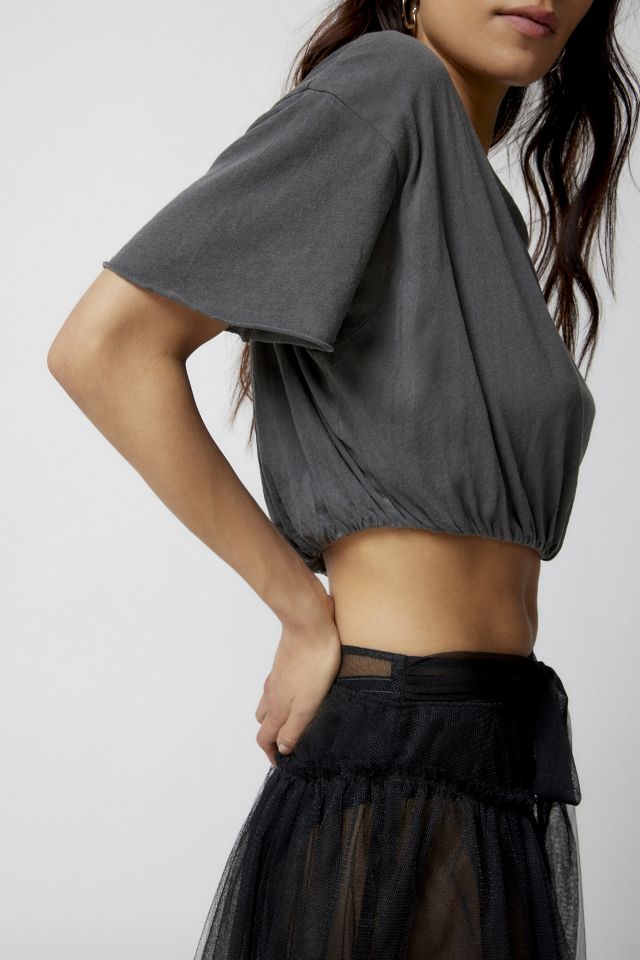 Out From Under Lila Bubble-Hem Tee #2