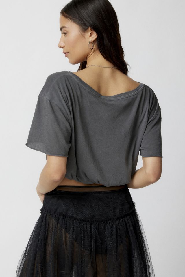 Out From Under Lila Bubble-Hem Tee #3
