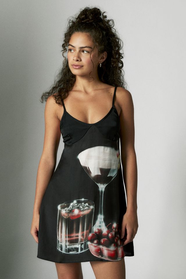 Fiorucci Maraschino Mini Slip Dress #1