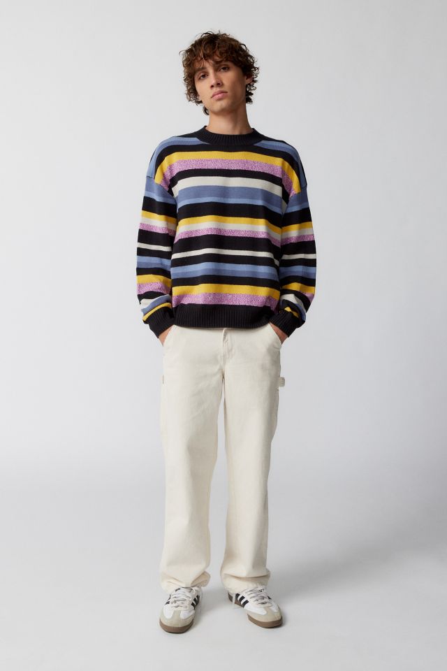 BDG Mixed Stripe Crew Neck Sweater #2