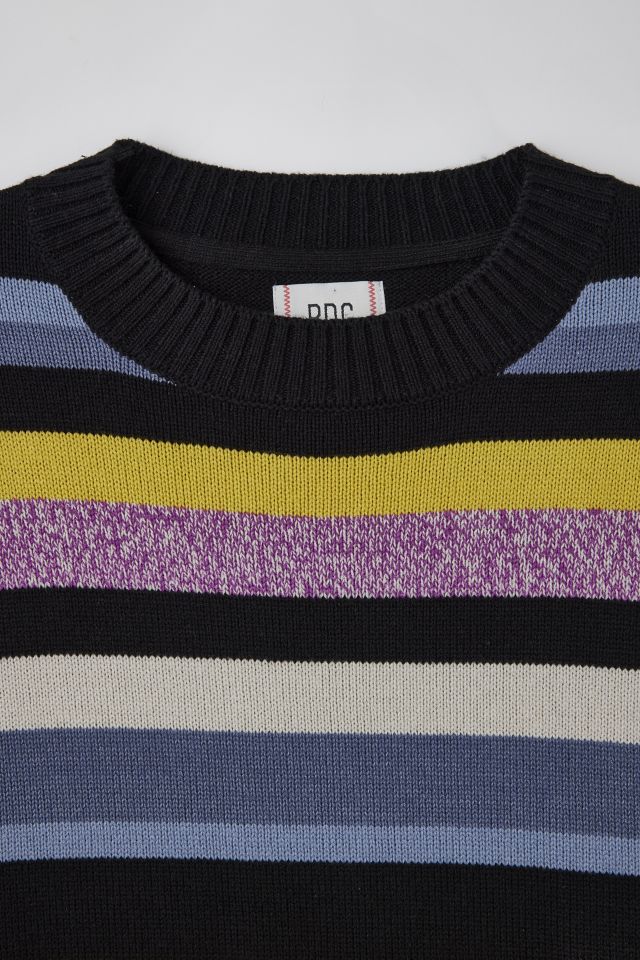 BDG Mixed Stripe Crew Neck Sweater #4