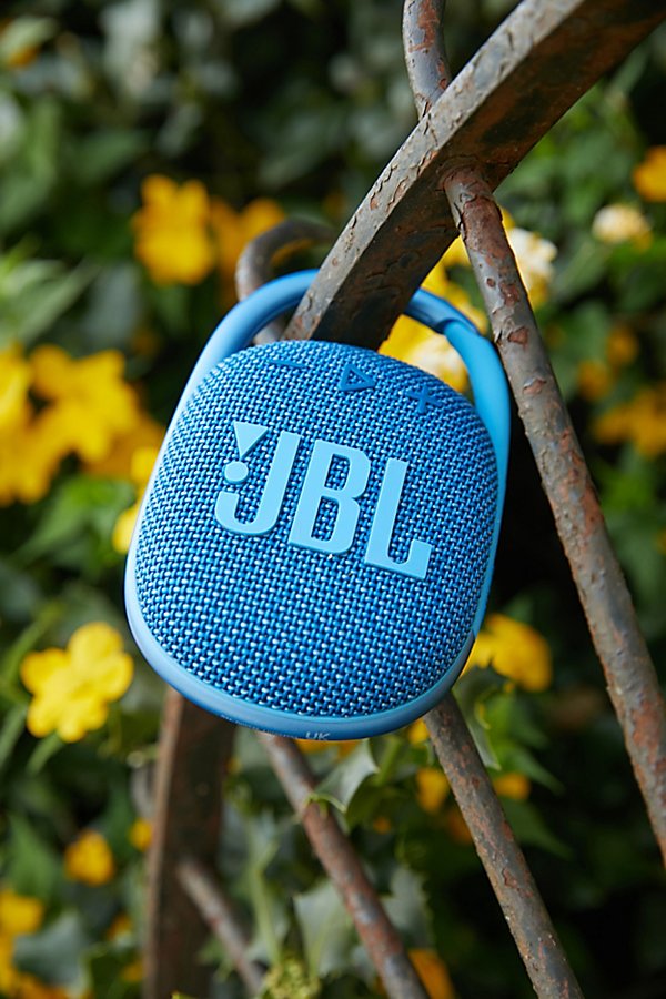 Jbl Clip 4 Portable Eco Speaker In Blue