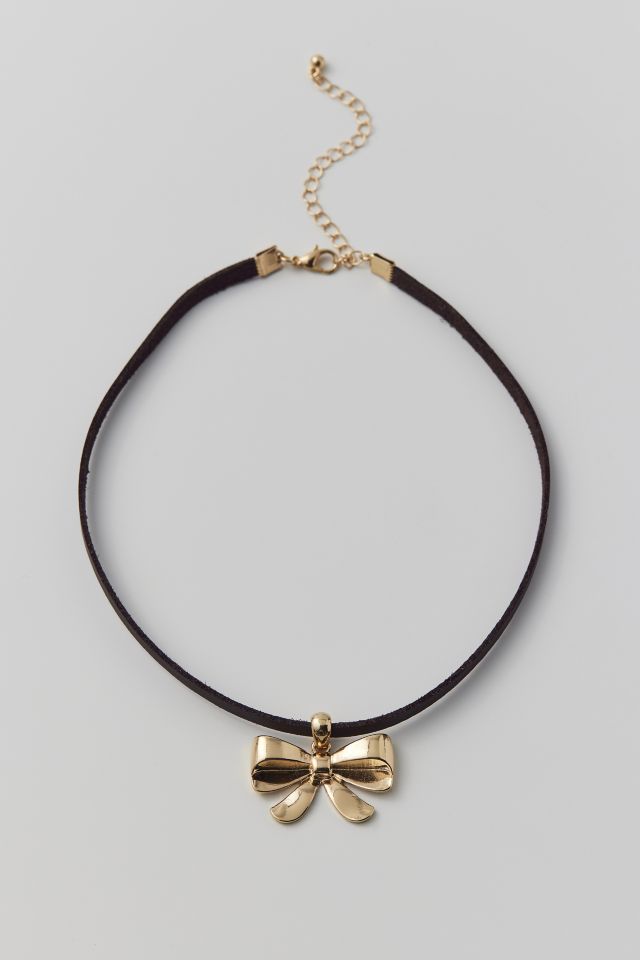 Collier Ras-de-cou avec Charme Nœud #1