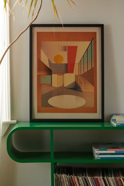 Pstr Studio Sander Patelski Interior Composition No.1 Art Print At Urban Outfitters