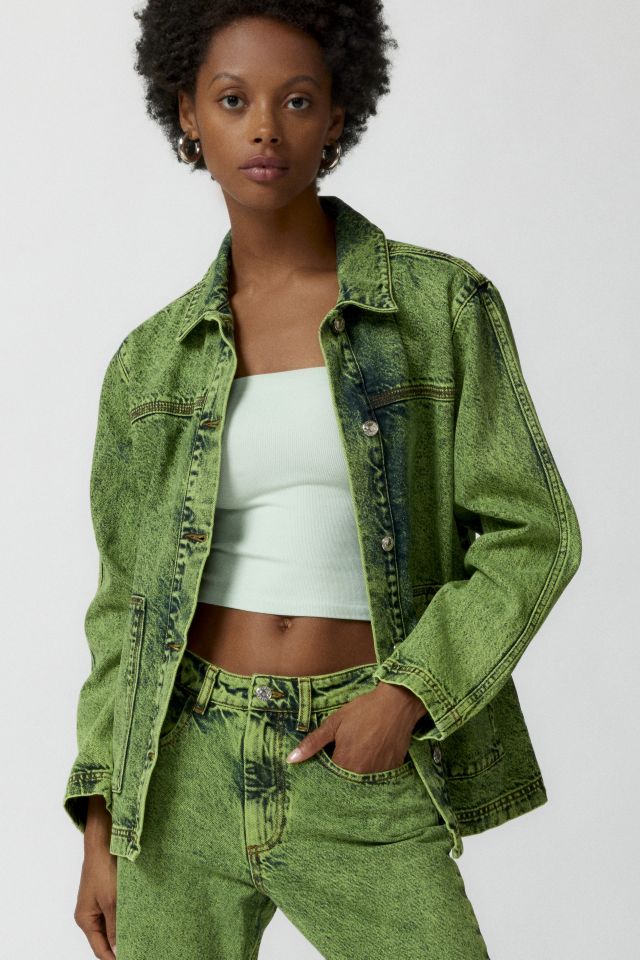 Hosbjerg Leah Acid Wash Denim Jacket #2