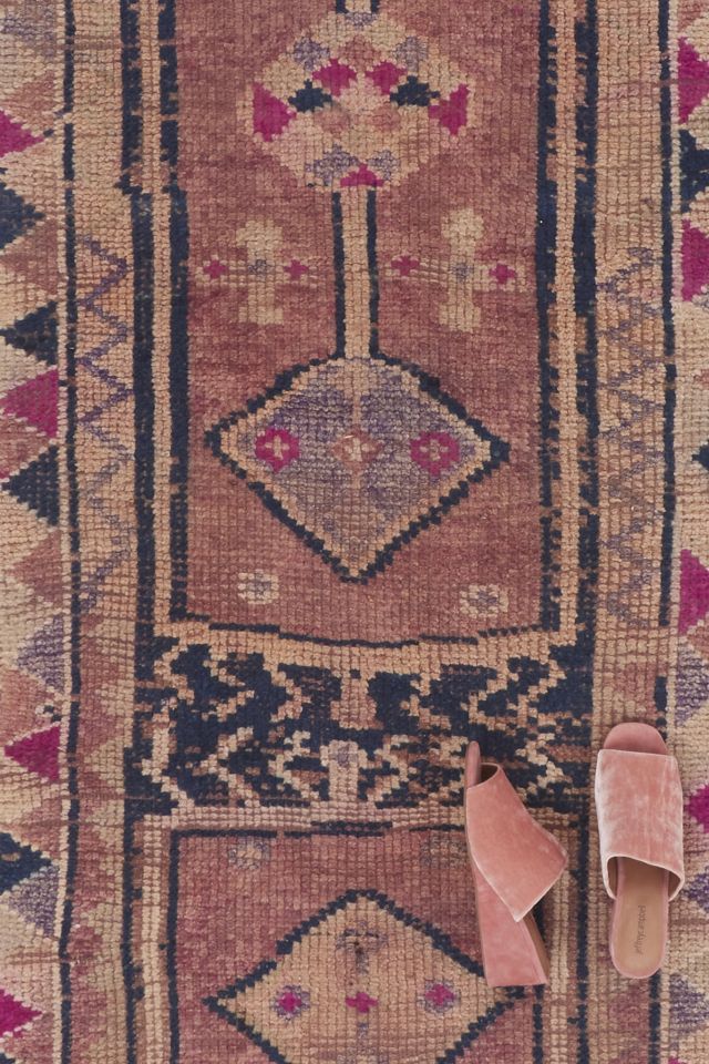 Canary Lane Vintage Runner Rug No. 1506 #1