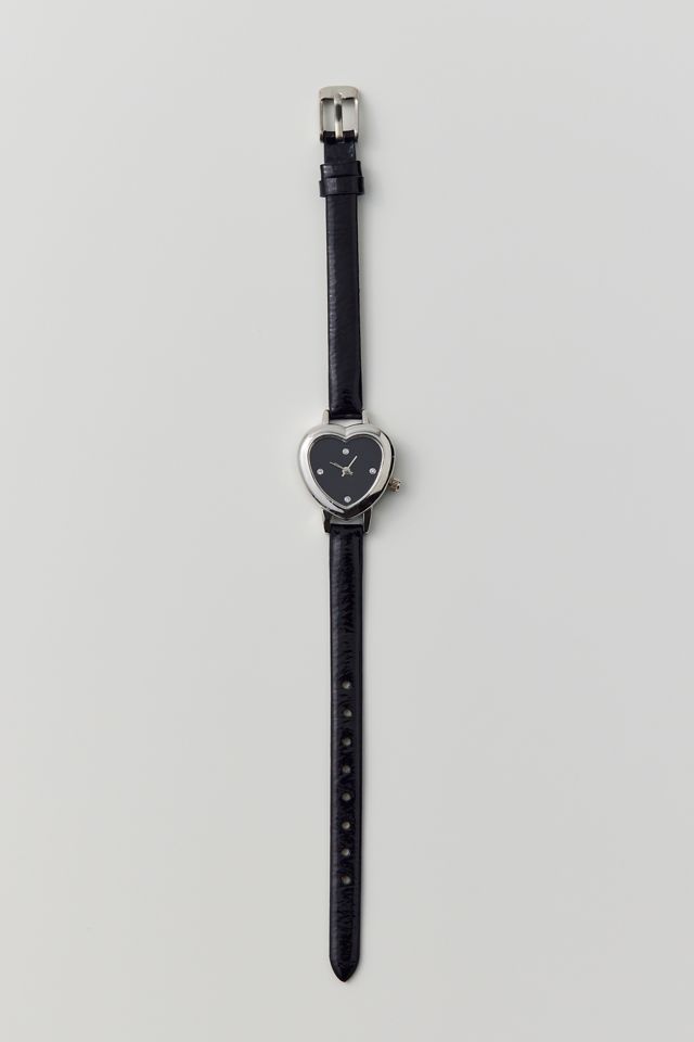 Heart Patent Leather Watch #1