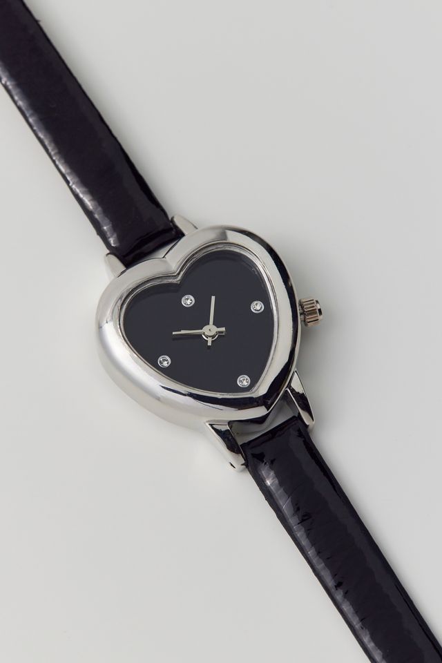 Heart Patent Leather Watch #2