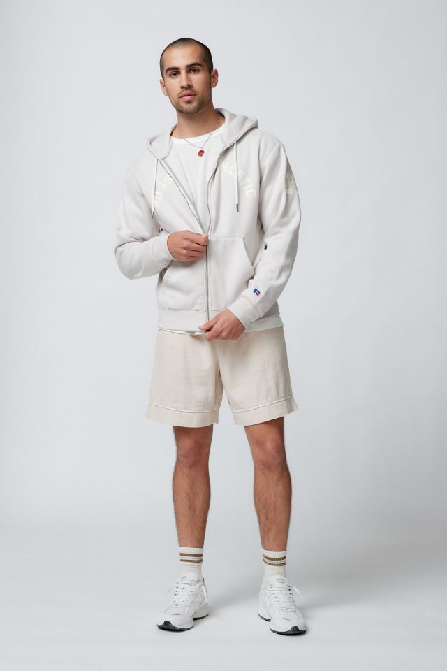 Russell Athletic Arched Graphic Zip Hoodie Sweatshirt #1