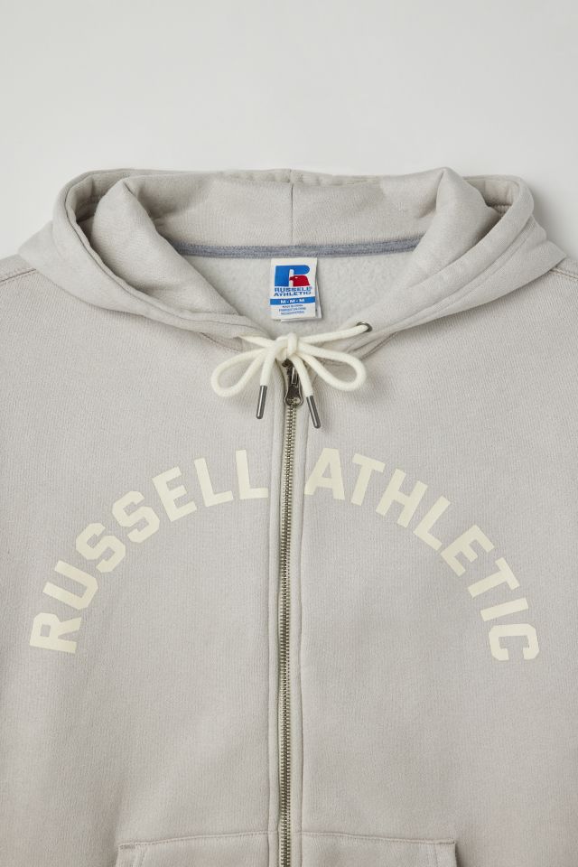 Russell Athletic Arched Graphic Zip Hoodie Sweatshirt #3