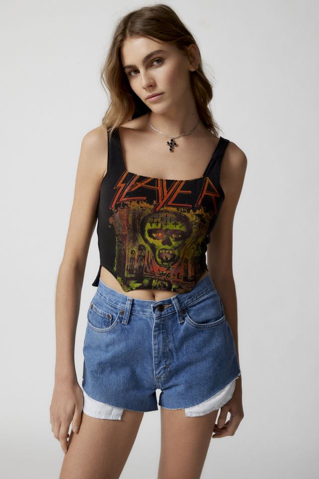 Urban Renewal Remade Wrangler Cheeky Denim Short | Urban Outfitters Canada