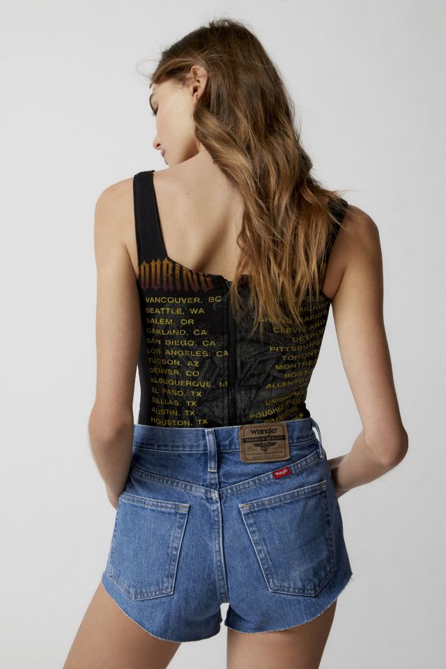 Urban Renewal Remade Wrangler Cheeky Denim Short #3
