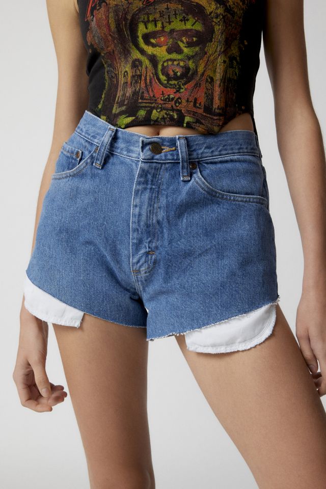 Urban Renewal Remade Wrangler Cheeky Denim Short #4