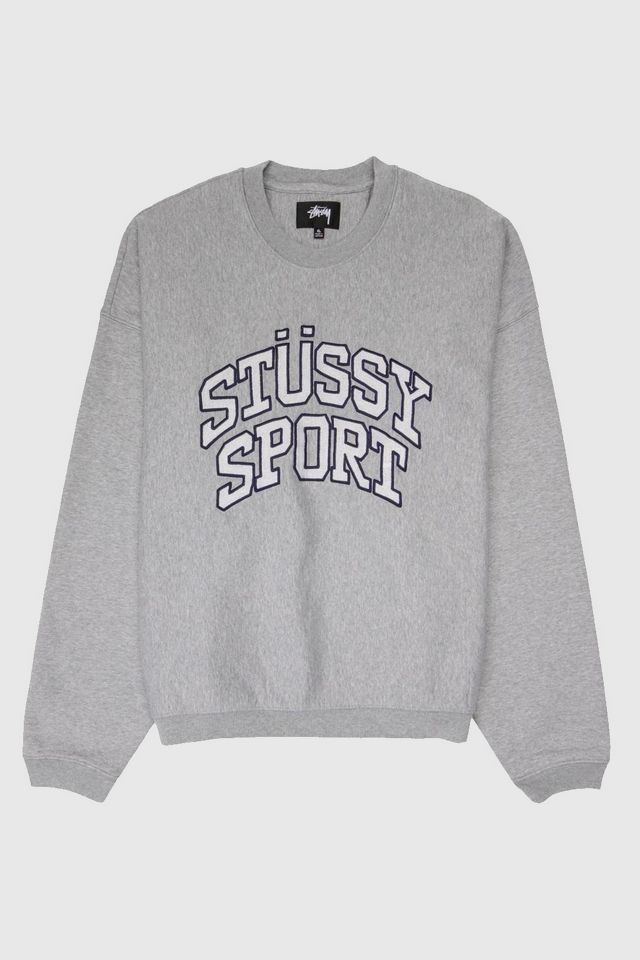 Stussy Relaxed Oversized Stussy Sport Graphic Crewneck